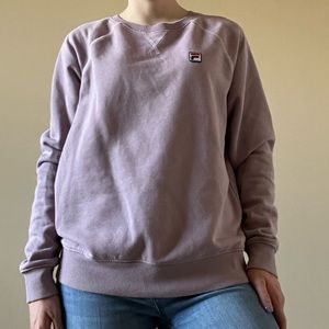 Purple Fila crewneck sweatshirt: size medium